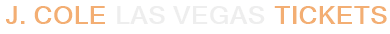 J. Cole Las Vegas Tickets